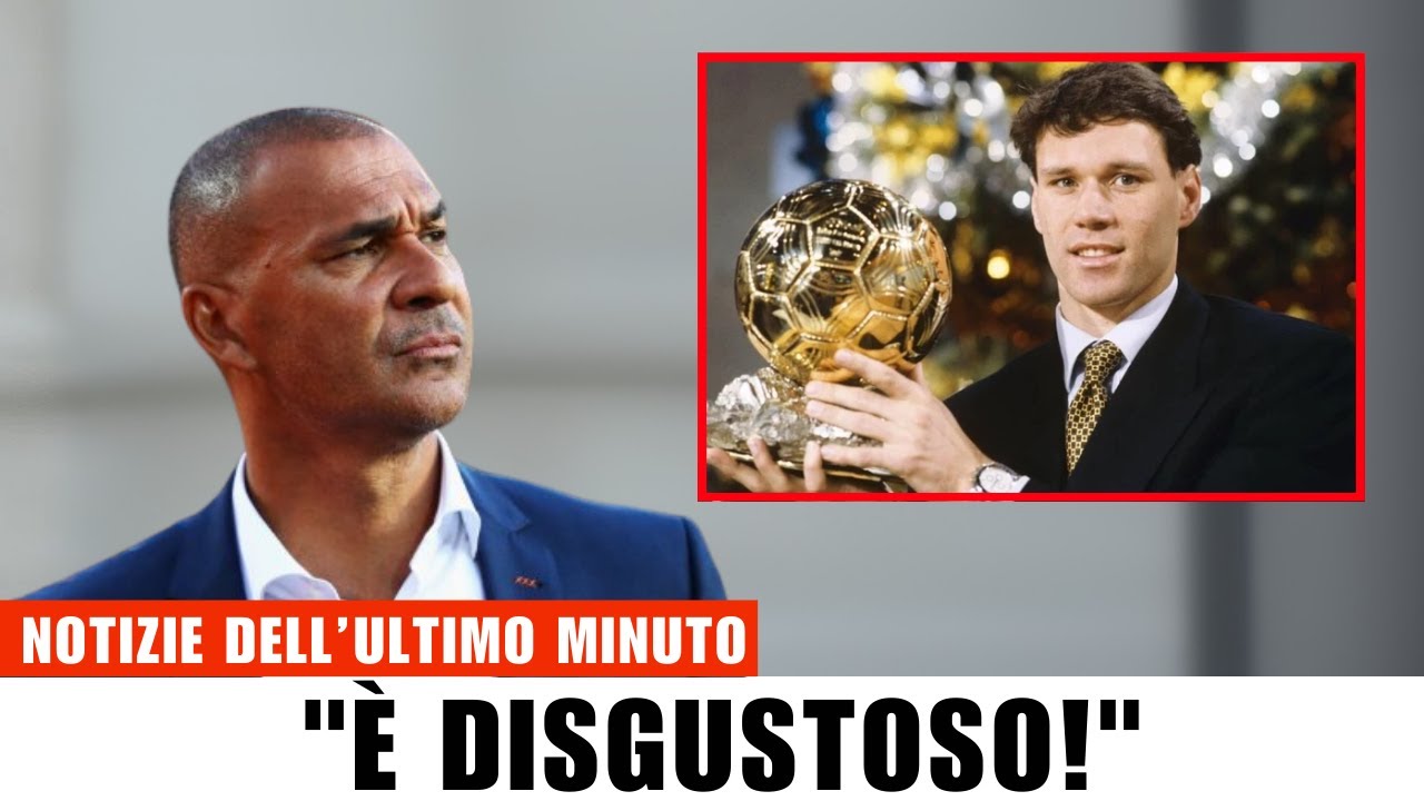Shock! A 62 anni Ruud Gullit rompe il silenzio sui 5 uomini che odia di più