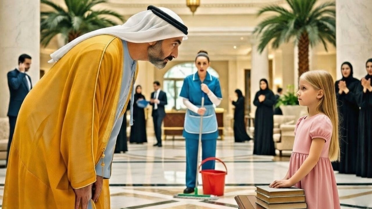 Sheikh Tested the Room in Arabic — The Maid’s Daughter Was the Only One Who Answered