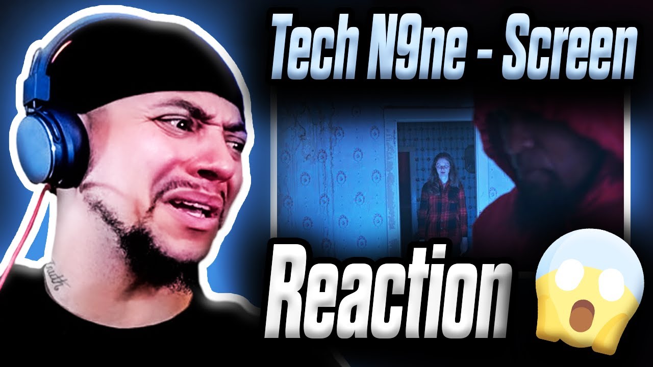 DOPE CONCEPT FOR THIS!!! Tech N9ne - Screen (LIVE REACTION)