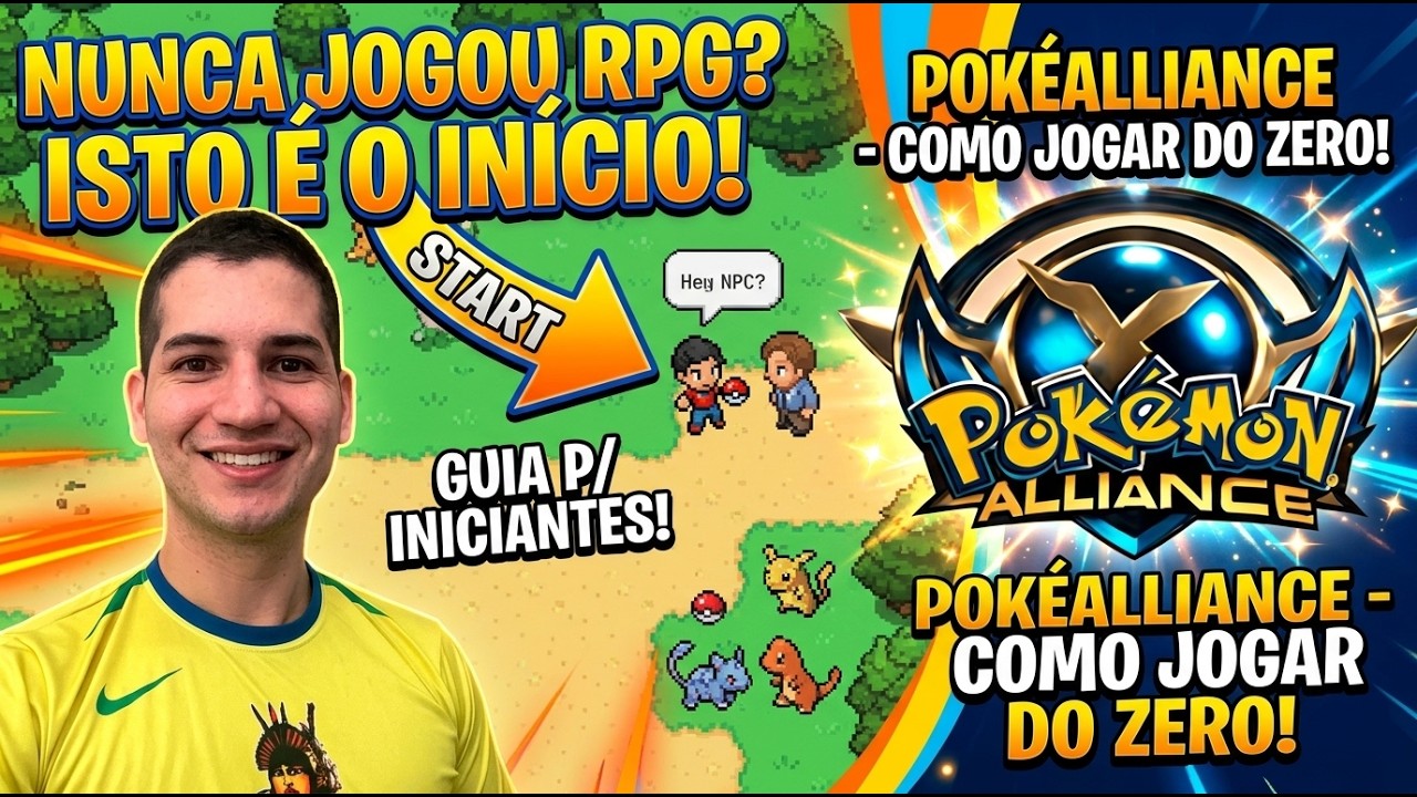 POKE ALLIANCE: O GUIA DEFINITIVO PARA QUEM NUNCA JOGOU POKETIBIA! PKA EP 1 #PokeAlliance #pka