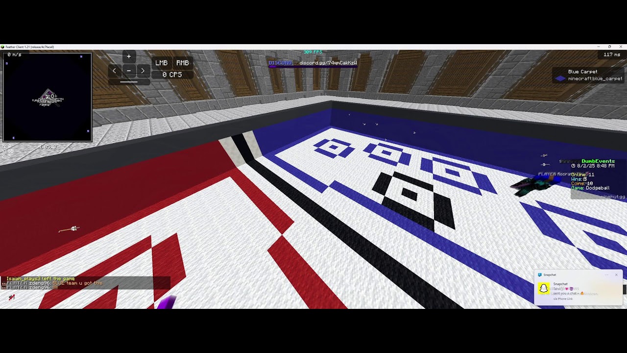Practicing minecraft pvp