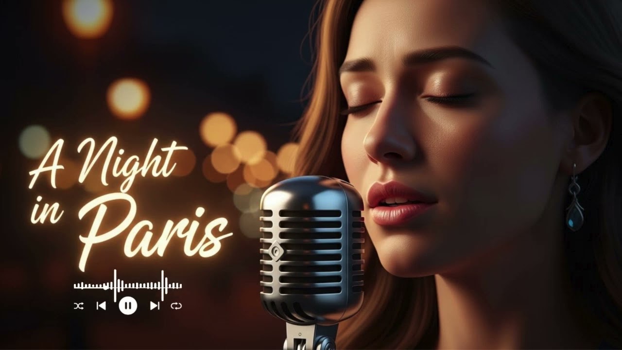 A Night in Paris ✨ | Soft French Love Songs for Late-Night Romance