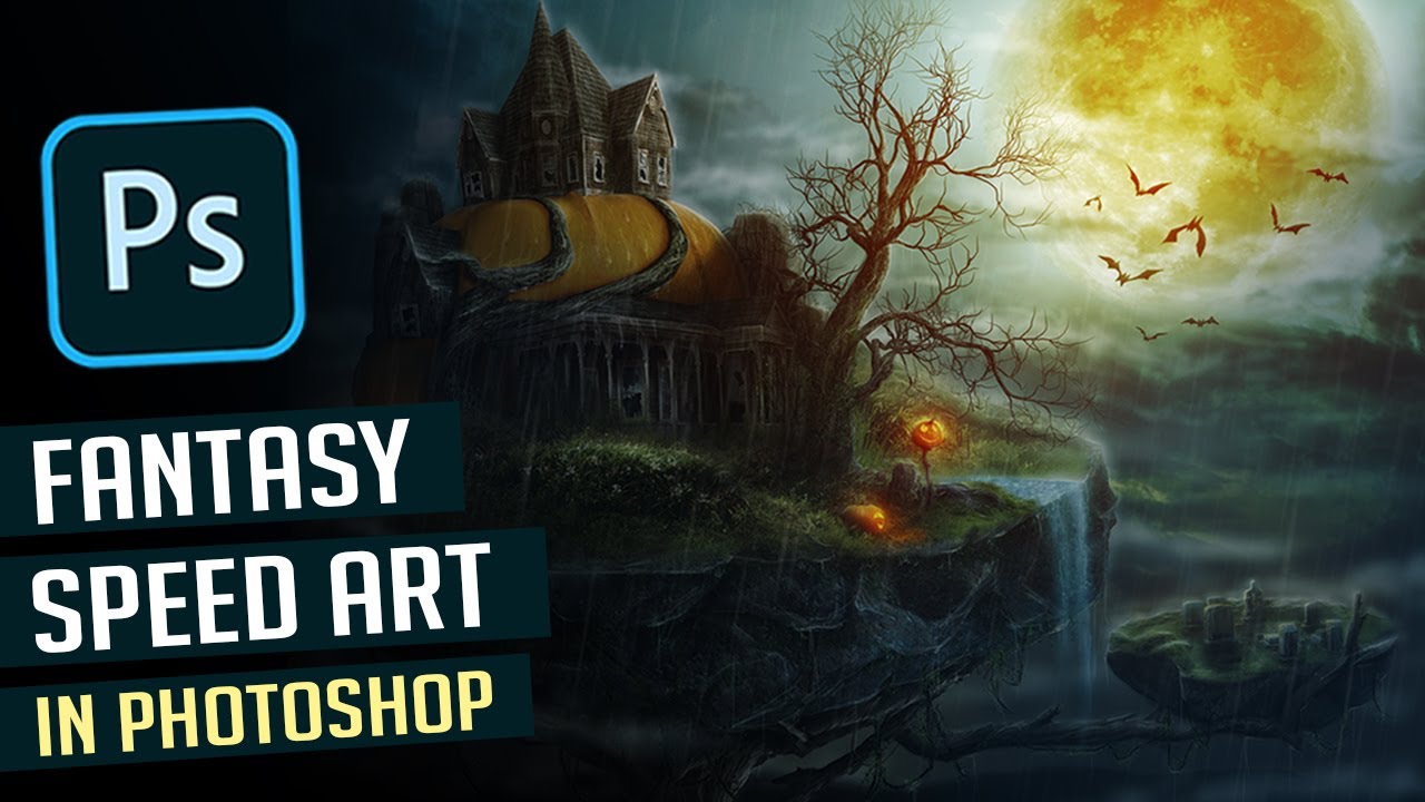 Fantasy Speed Art in Photoshop | Fantasy Photo Manipulation