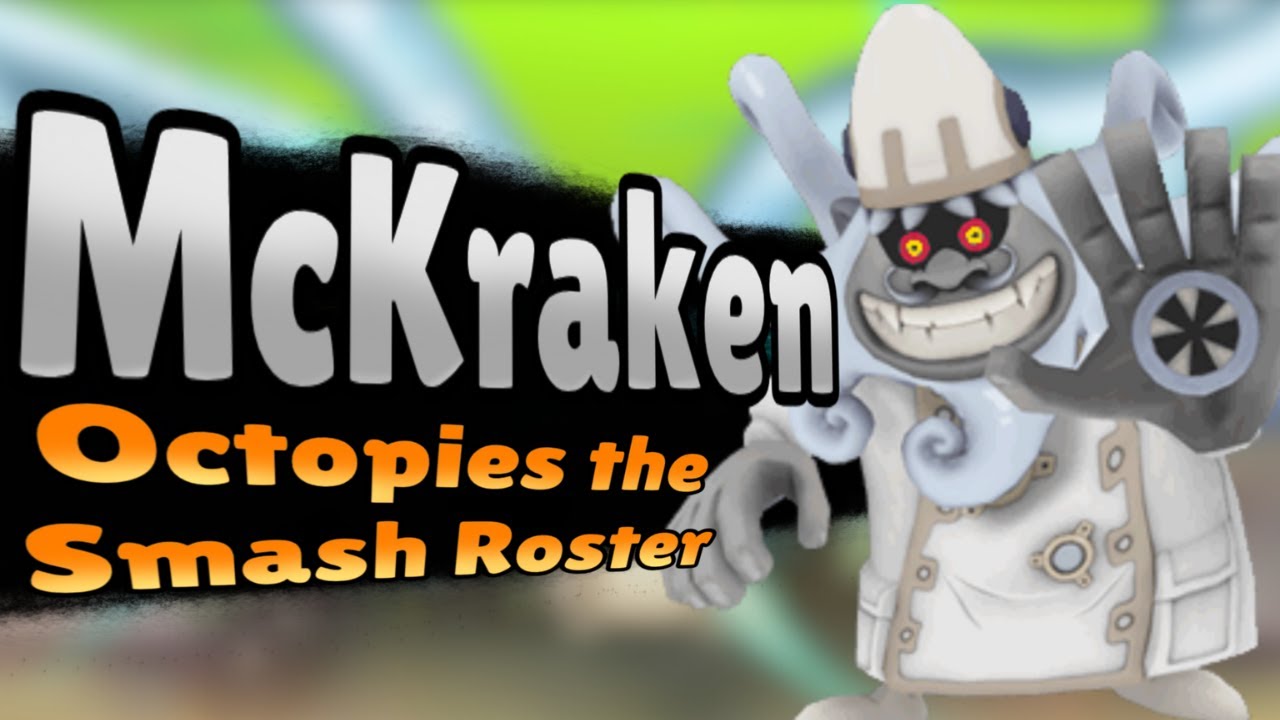 Giving McKraken a Smash Bros Moveset