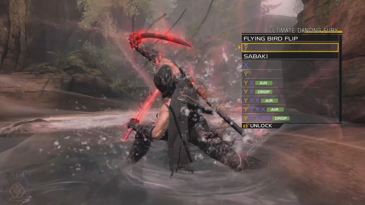 Ninja Gaiden 3: RE - Dual Katanas moves showcase and breakdown