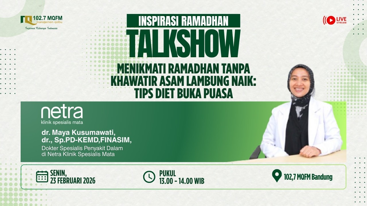 Menikmati Ramadhan Tanpa Khawatir Asam Lambung Naik: Tips Diet Buka Puasa | Inspirasi Ramadhan