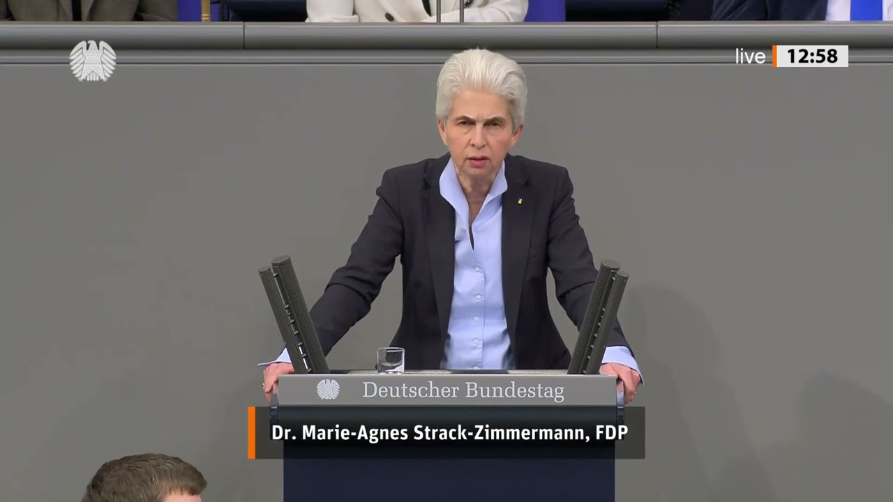 Rede von Marie-Agnes Strack-Zimmermann zu 