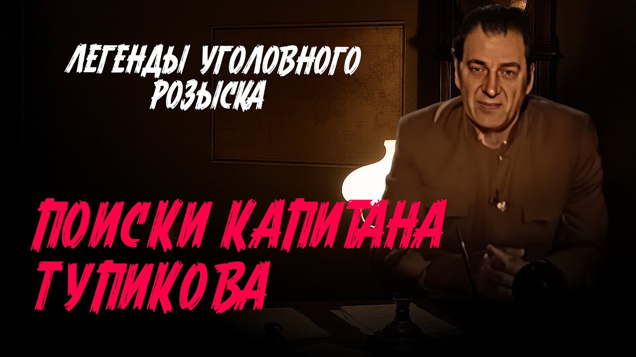 Легенды уголовного розыска | ПОИСКИ КАПИТАНА ТУПИКОВА ОСОБЫМ ОТДЕЛОМ СМЕРША