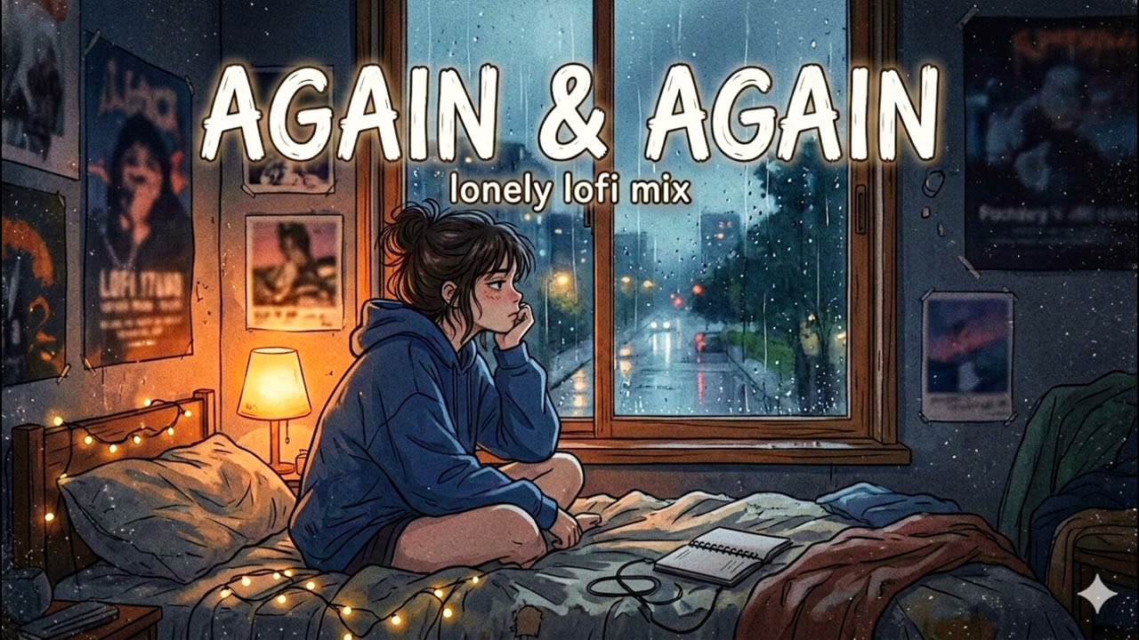 AGAIN & AGAIN | Lonely lofi mix | Lofi | Music | Lofi Nights | Lofi Mashup | Lofi Set| #viral #video
