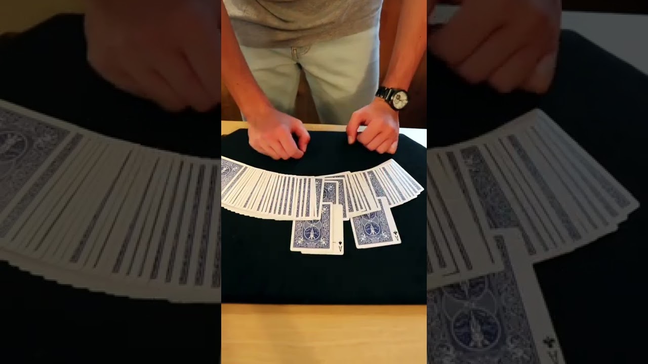 TUTORIAL MAGIA FACILE E GENIALE CON LE CARTE