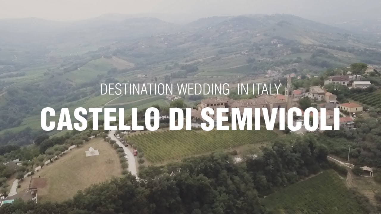 WEDDING FILM AT CASTELLO DI SEMIVICOLI - ITALY