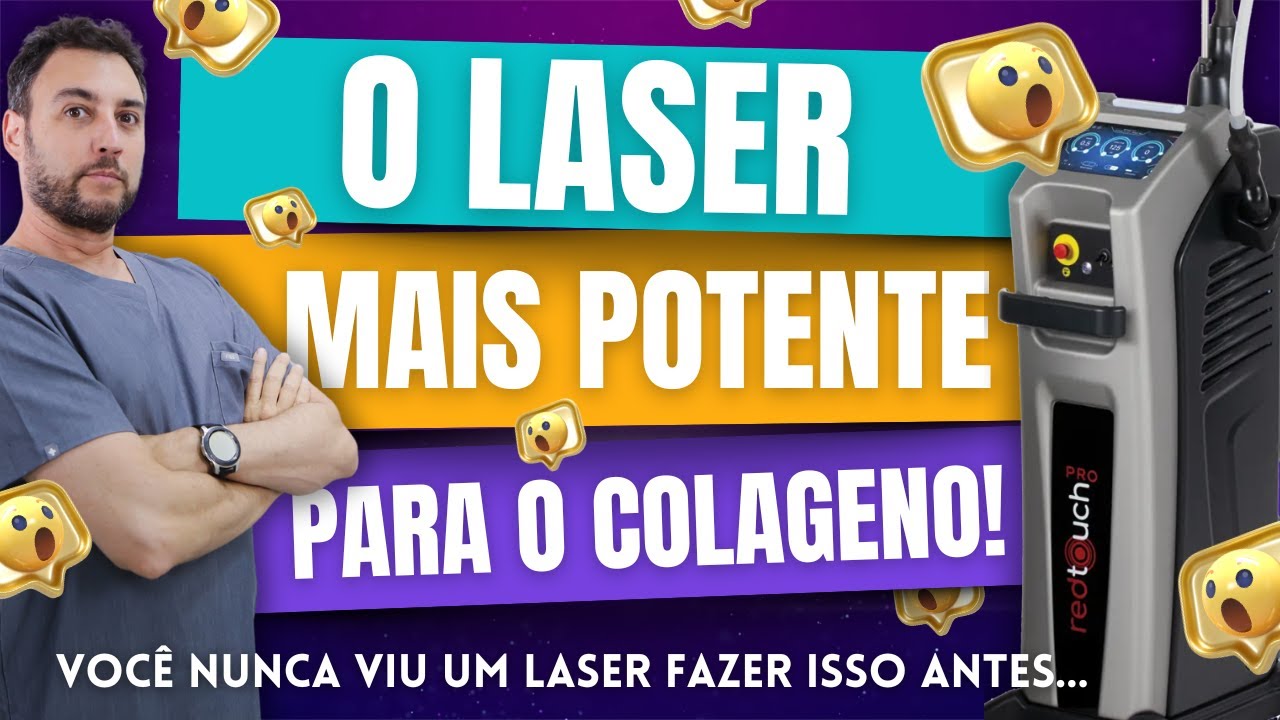 RedTouch Pro - O laser mais potente para o col&aacute;geno!