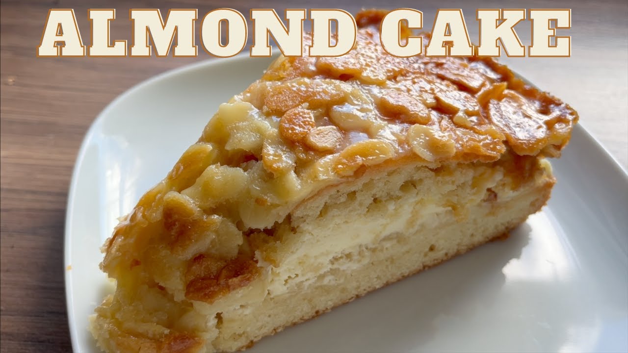 Almond Cake - (Swedish Tosca Cake)