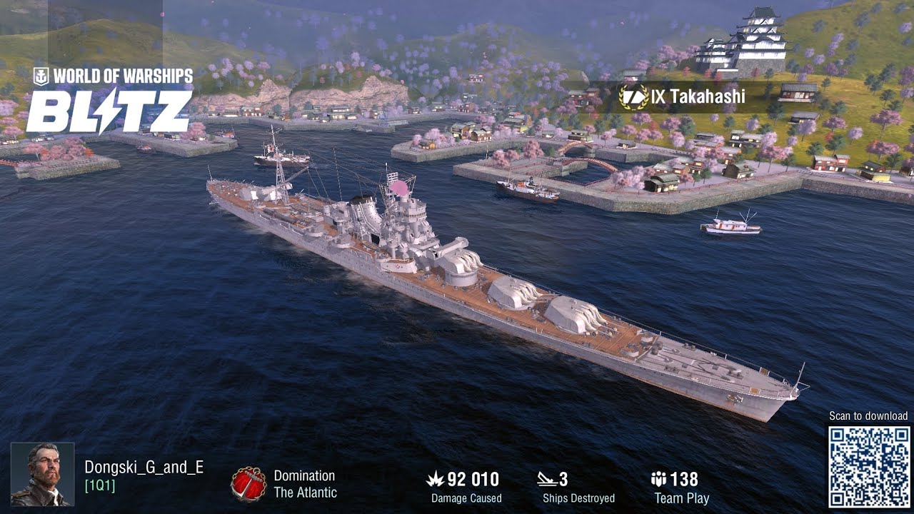 World of Warships Blitz: Takahashi