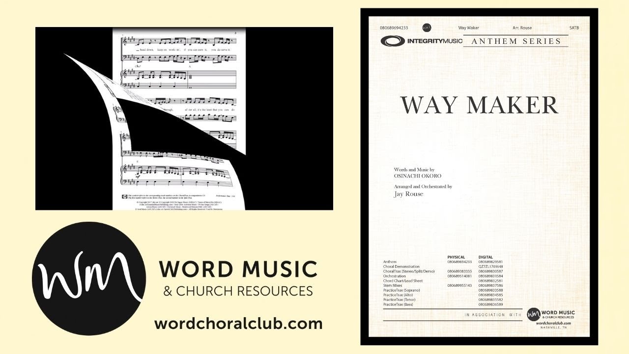 Way Maker | Arranged and Orchestrated by Jay Rouse