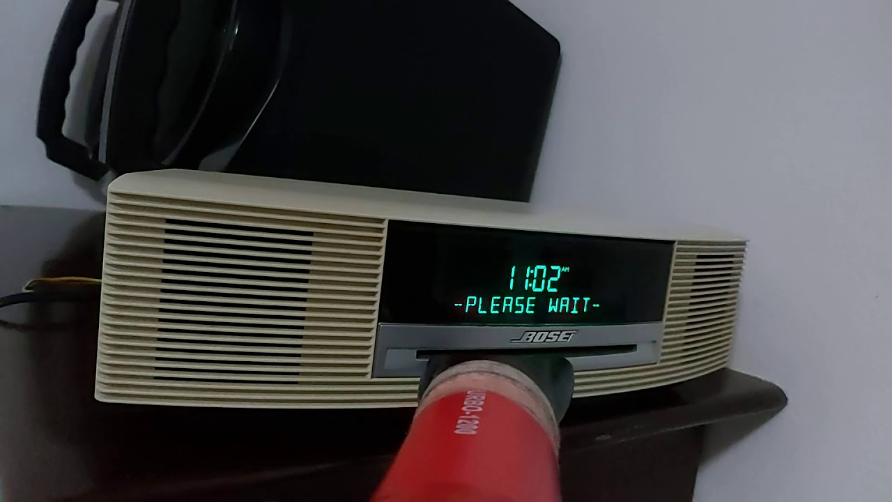 Bose Wave II radio error please wait,  not working.