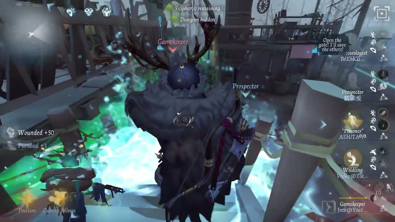Identity V | Rank match | Gamekeeper | Darkwoods