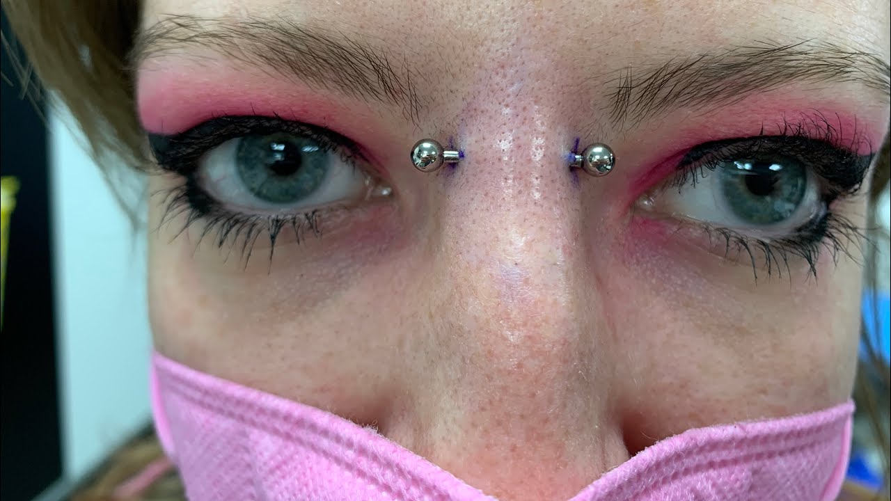 BRIDGE PIERCING 💉🙂😉