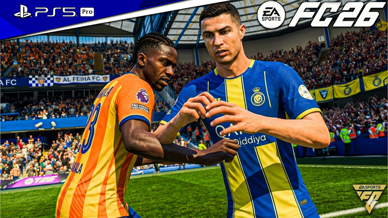 FC26 - Al Feiha vs. Al Nassr - Saudi Pro League 25/26 Full Match | PS5™ Pro [4K60]