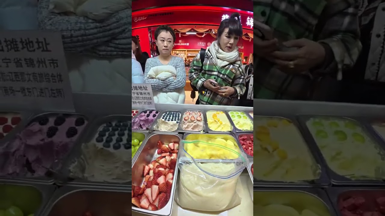 POV: You Walk Into a Busy Mochi Street Shop in China