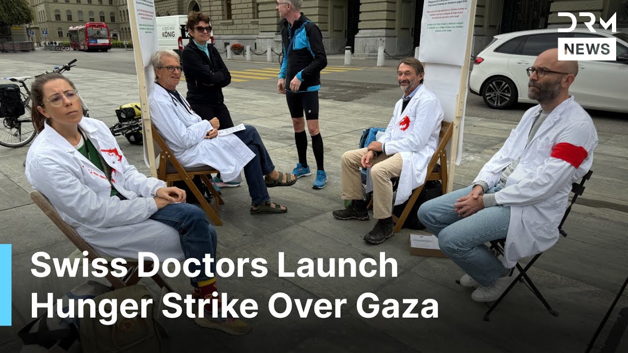 BREAKING: Swiss Doctors Launch Hunger Strike, Demand Israel Sanctions, Palestine Recognition | AC1G