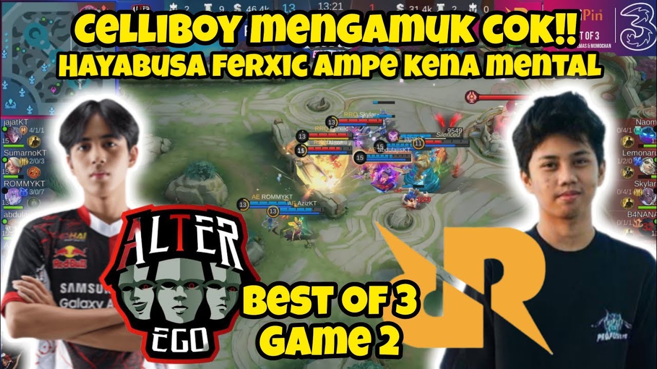 CELLIBOY MENG4MUK C0KK!! HAYABUSA FERXIC AMPE KENA MENTAL || PLAY-OFF HERO ESPORT 4.0