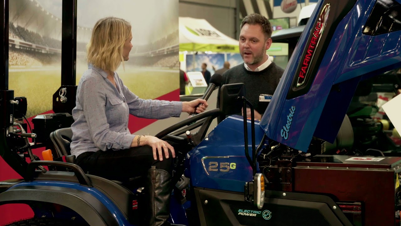 Farmtrac Electric Tractor at SALTEX 2021