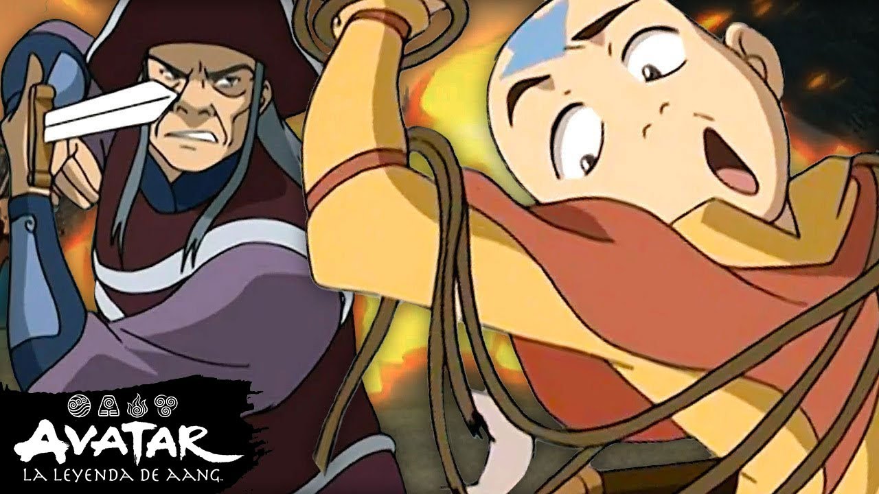 Aang lucha contra Pirates y The Fire Nation 🏴‍☠️ | Escena completa | Avatar: La Leyenda de Aang