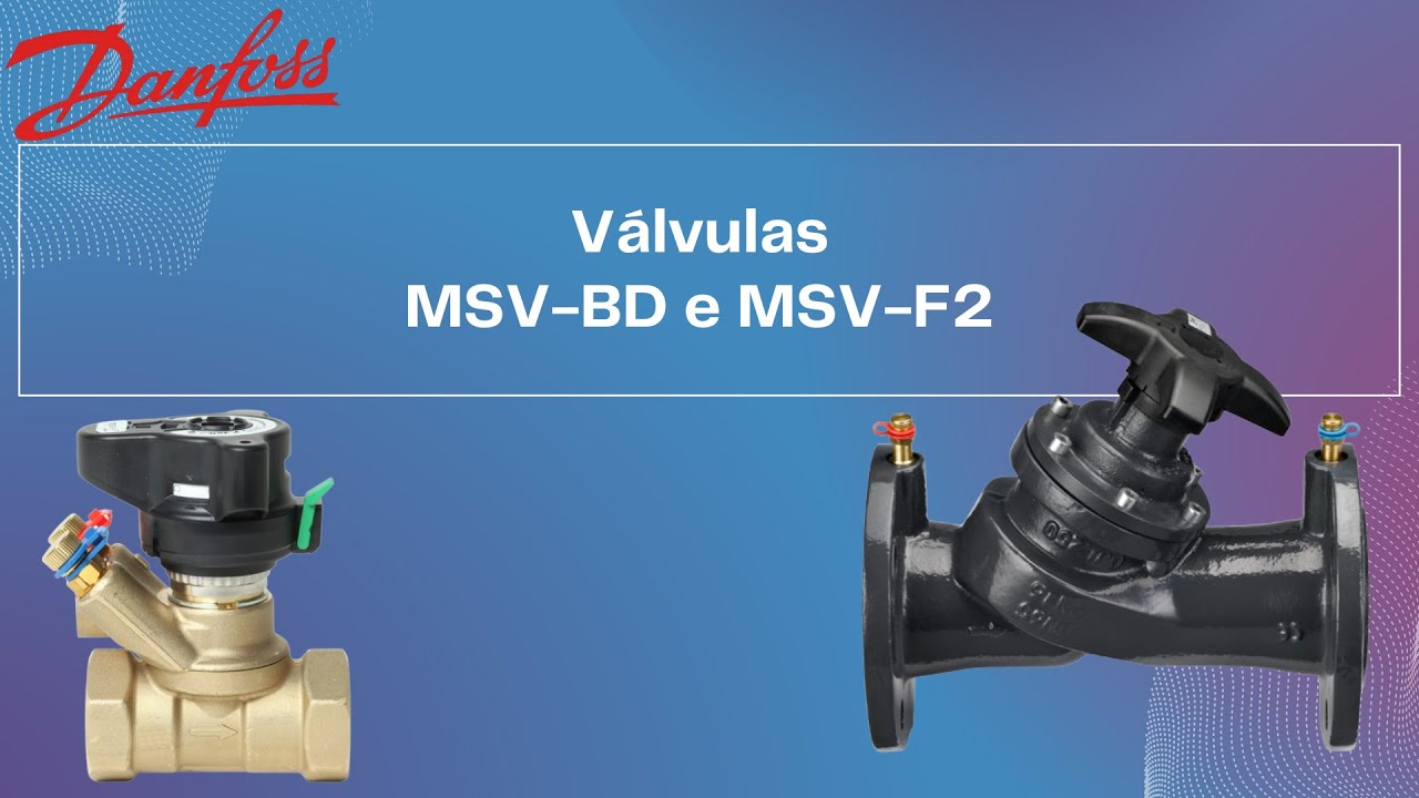 Válvula MSV-BD & MSV-F2