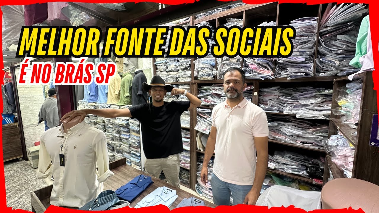👔💰 A FONTE DE CAMISA SOCIAL E CAMISAS POLO É NO BRÁS SP  👔💰