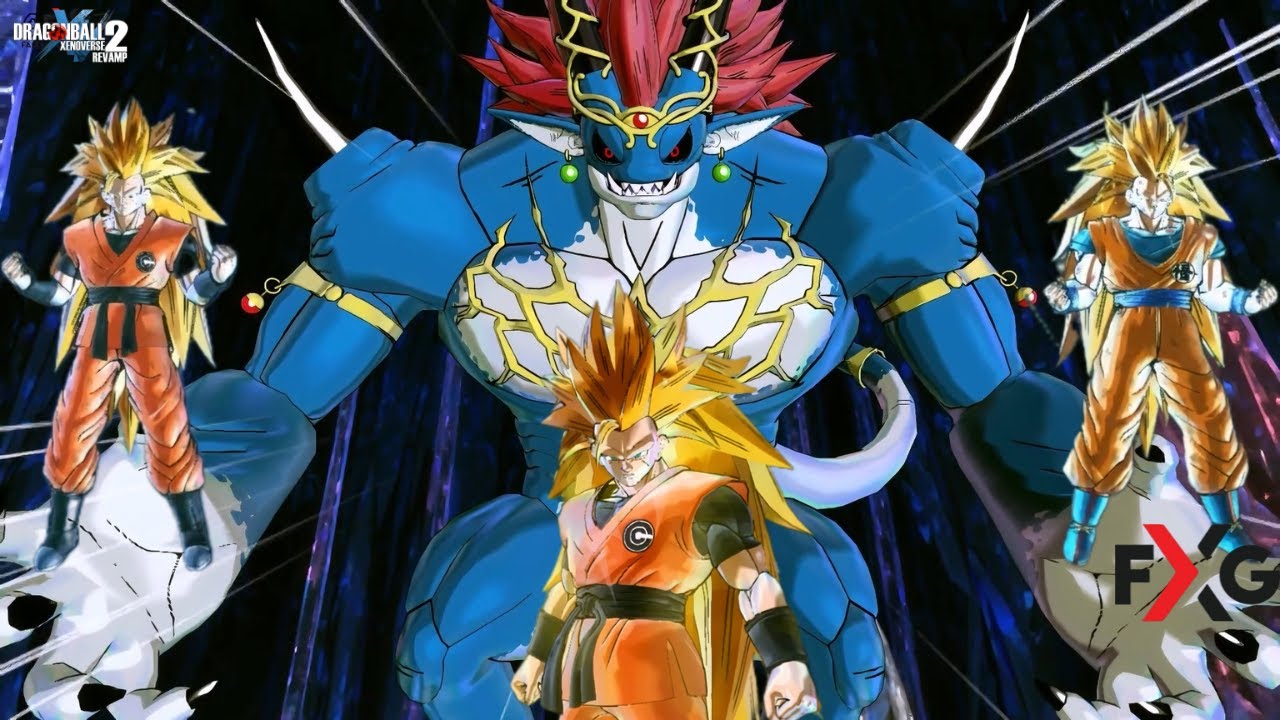 Битва с боссом в концовке обновления Xenoverse 1 | Моды обновления Dragon Ball Xenoverse 2