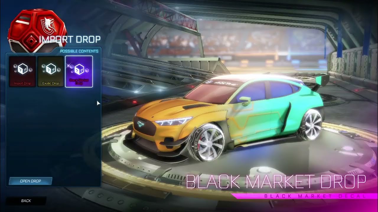 Rocket League Drop Opening