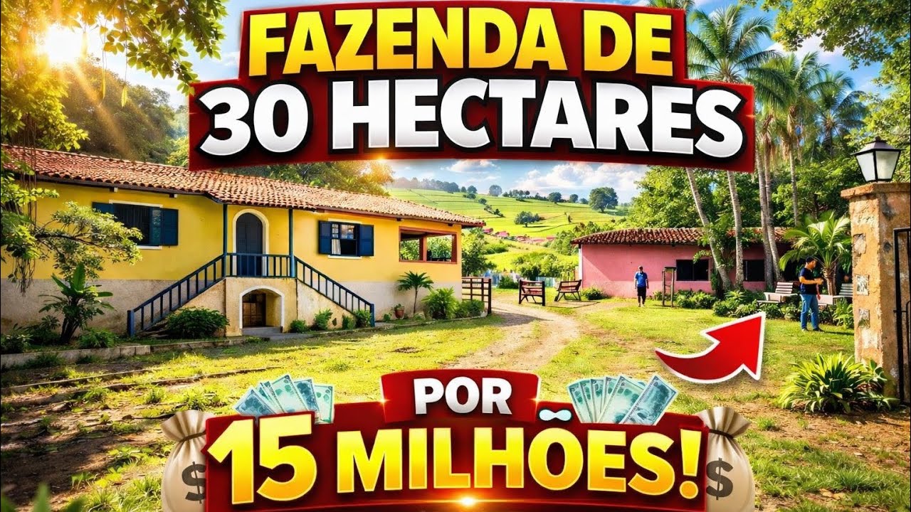 30 HECTARES APENAS 6 kM DA BASÍLICA DE APARECIDA 