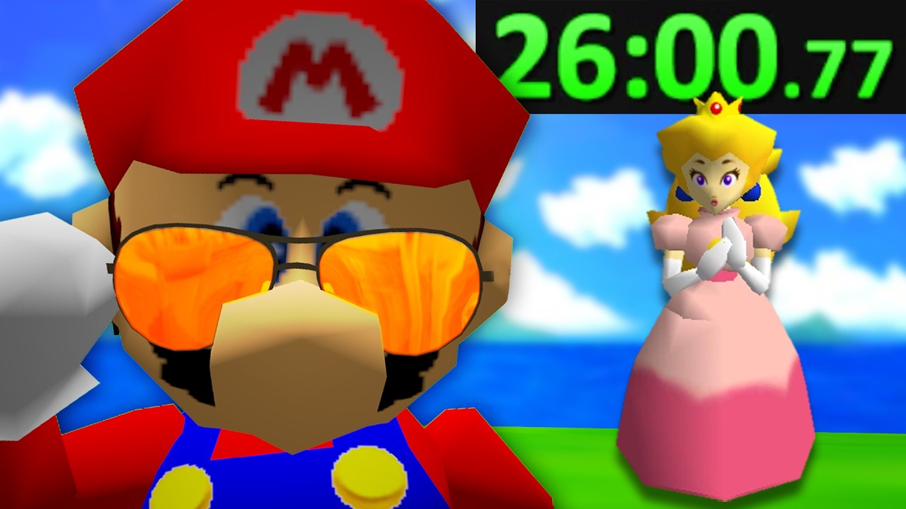 Não tenho tempo pra namoro SOU SPEEDRUNNER de Mario 64