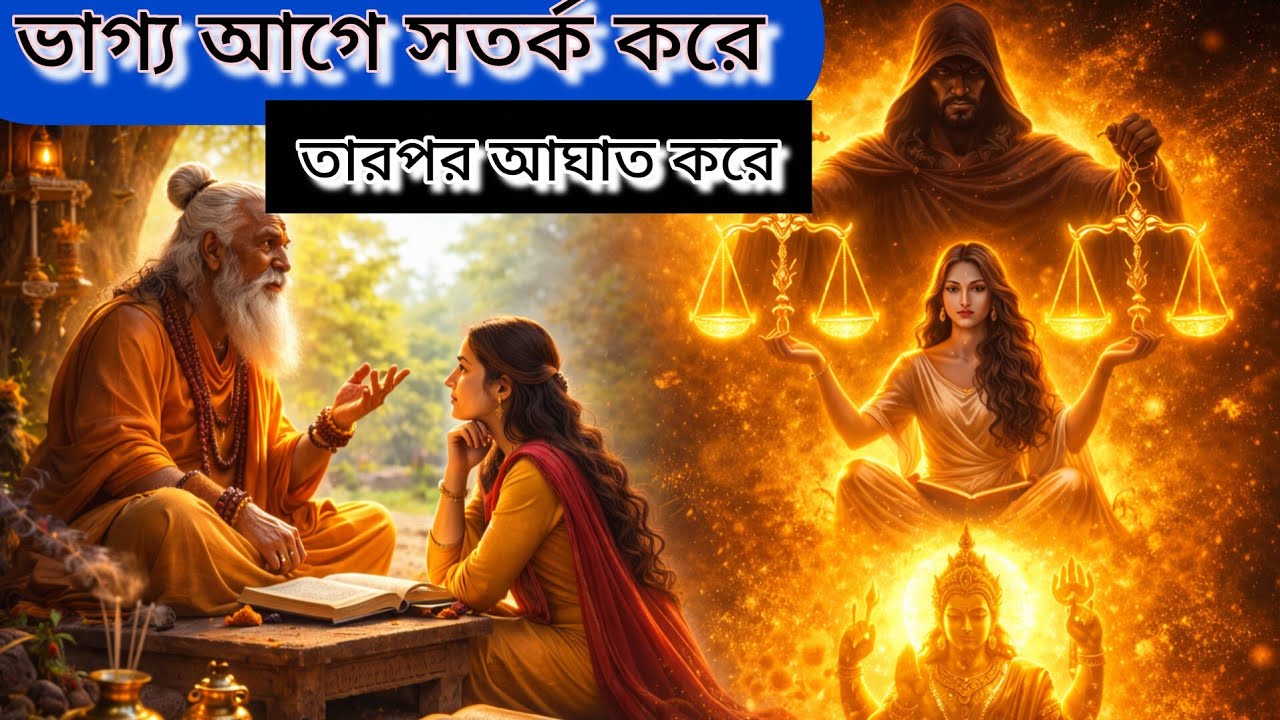 ভাগ্যের ইশারা আগে আসে! তুমি কি সেই সংকেত বুঝতে পারছো? | গুরুদেবের গোপন তত্ত্ব #bhagavadgita 