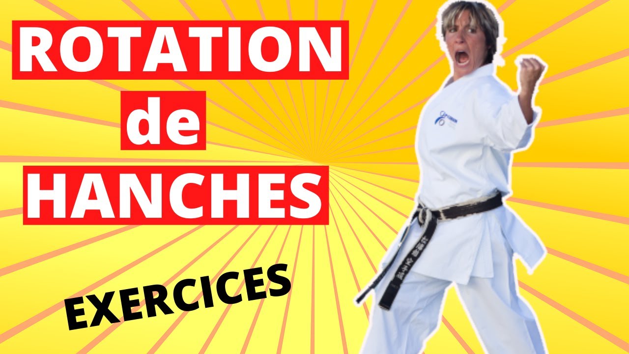 TUTO KARATE  : Exercices de ROTATION DE HANCHES (Jessica et Sabrina BUIL)