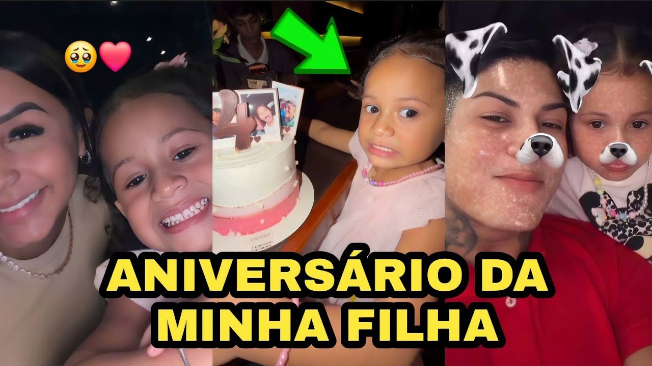 ANIVERSÁRIO DA MINHA FILHA🥹🎂🥳