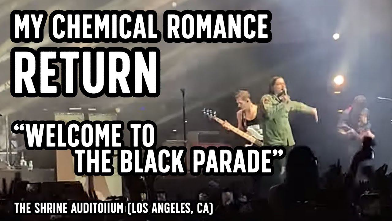 My Chemical Romance RETURN - Welcome To The Black Parade (Los Angeles, CA) December 20th, 2019