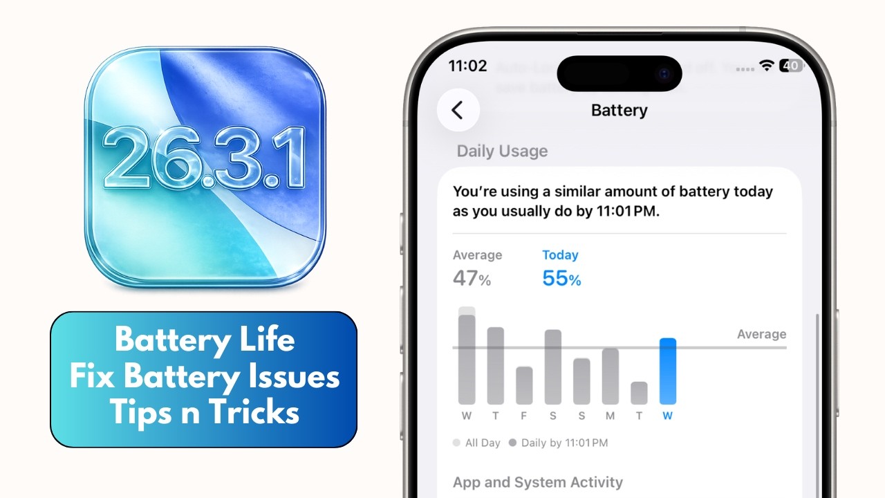 iOS 26.3.1: Исправление проблем с временем автономной работы батареи (советы и рекомендации)