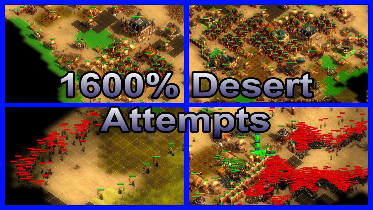 They are Billions - 1600% Desert Attempts