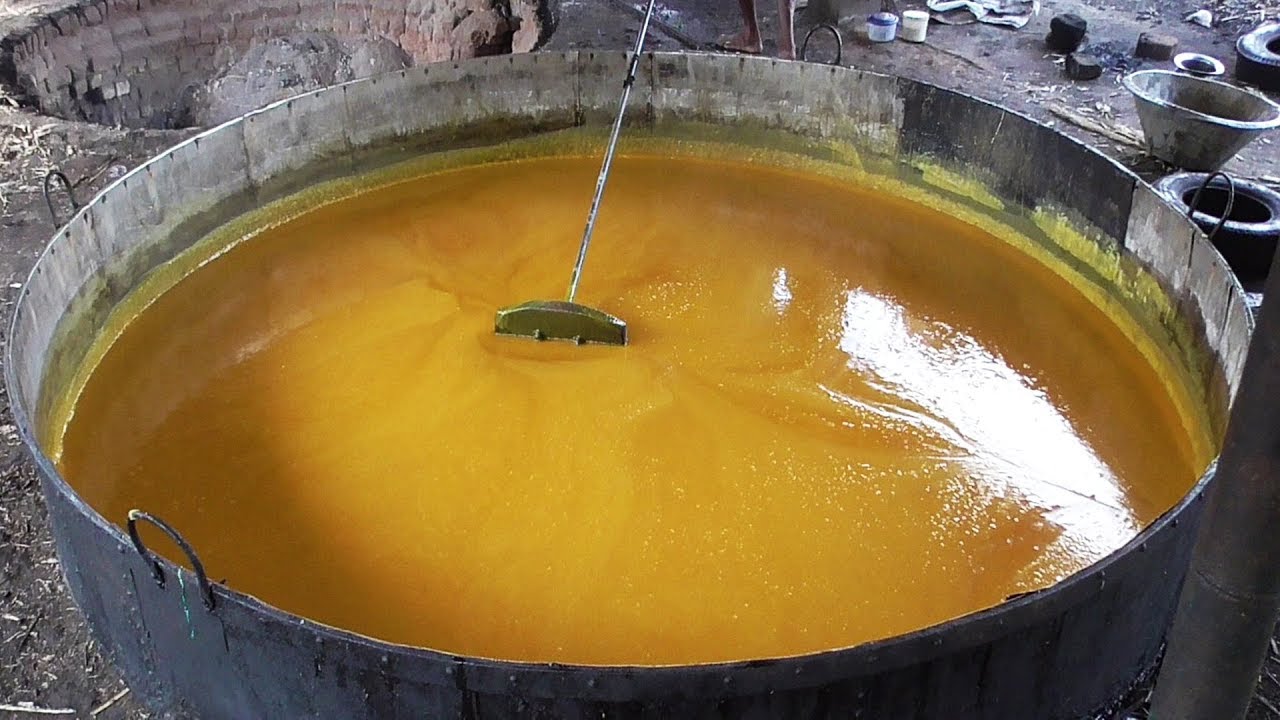 JAGGERY PROCESS FROM SUGARCANE JUICE / Small Scale IndustrieS