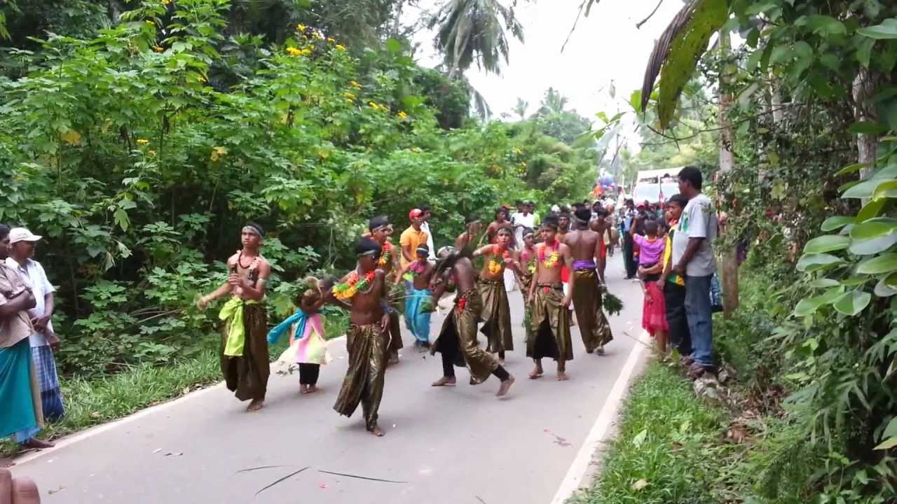 Perahera Festival Parade outside Dalmanuta Gardens, Warapitiya, Sri Lanka 2013-01-15