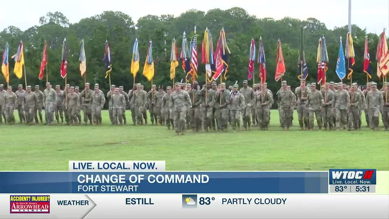 Change of Command Ceremony for the 3rd ID