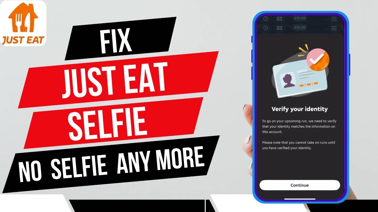 How to Fix Just Eat Selfie Problem | 3 Easy Solutions for Drivers 