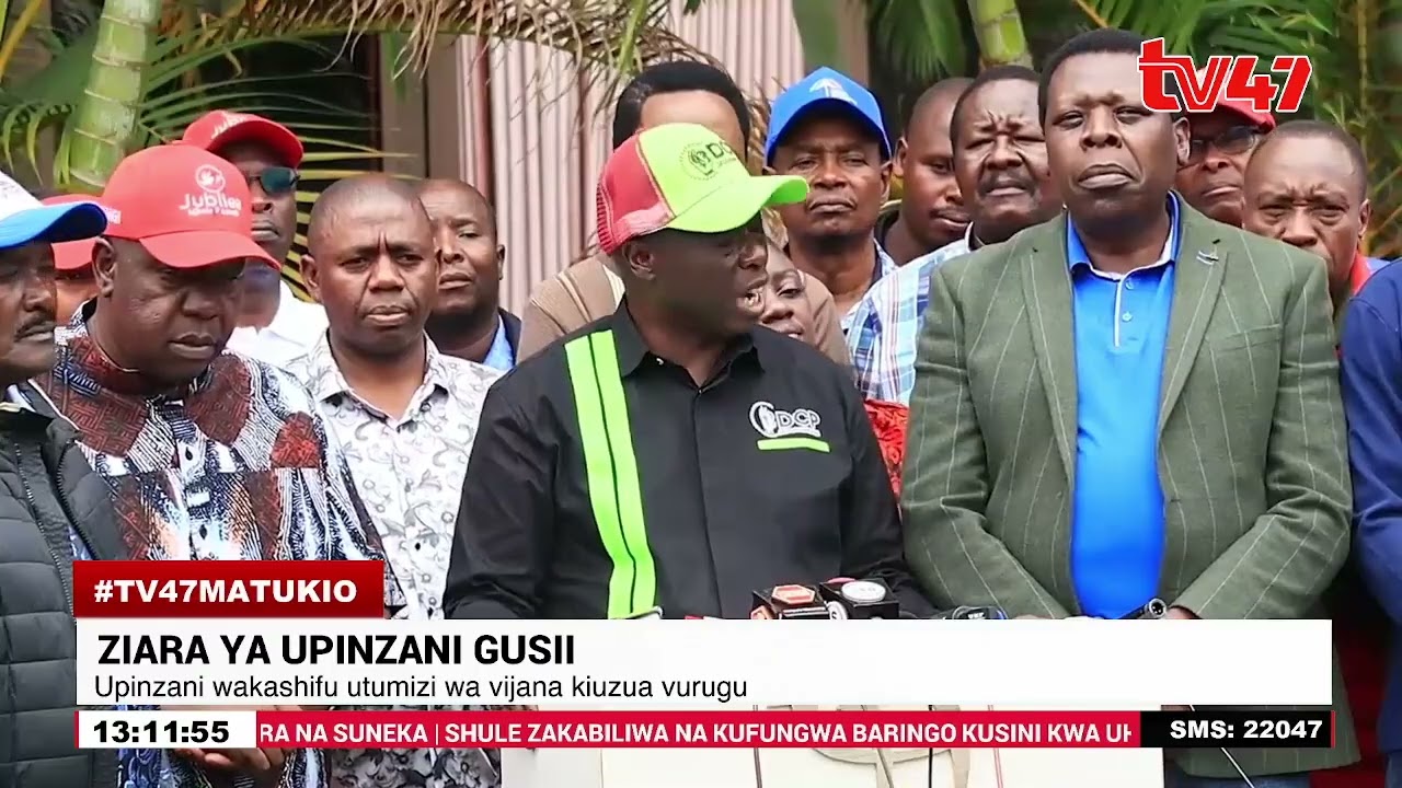 Upinzani wakashifu utumizi wa vijana kuzua vurugu Kaunti ya Kisii