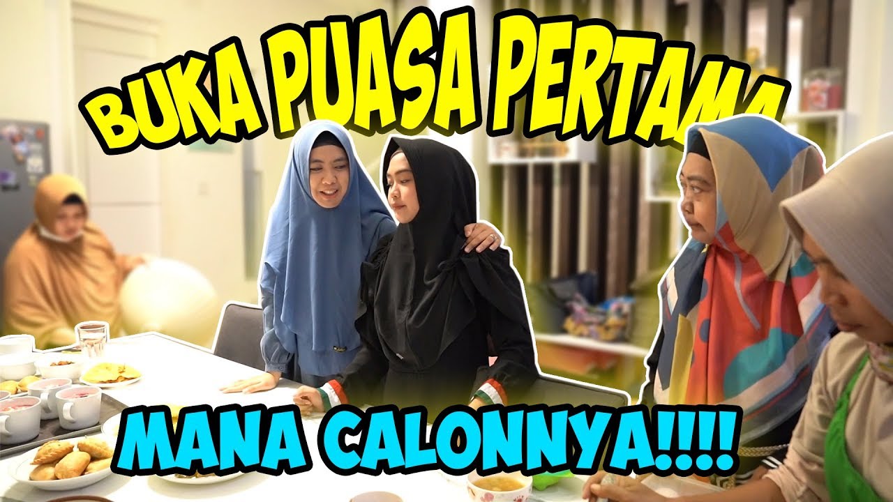 BUKA PUASA PERTAMA SAMA KELUARGA. MANA CALONNYA?