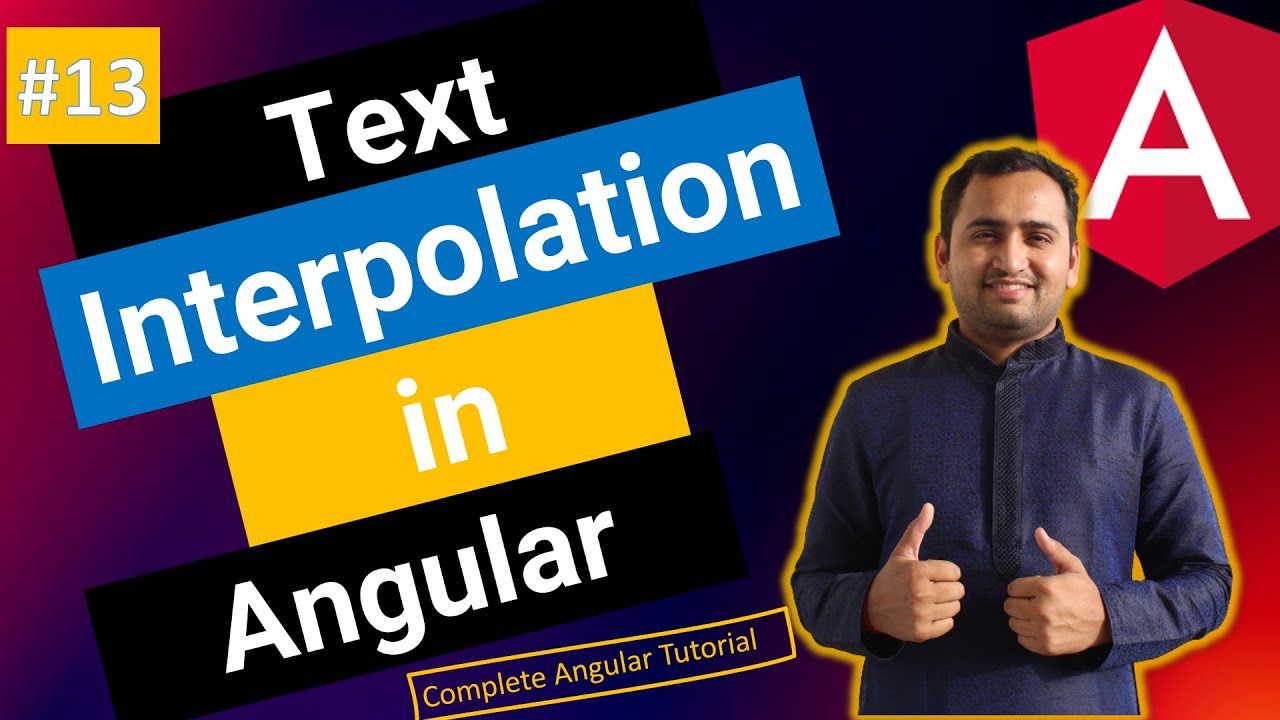 Text Interpolation in Angular