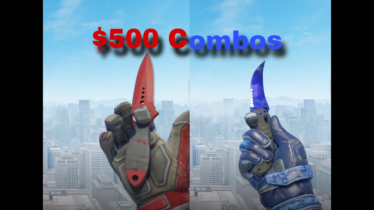 The BEST Knife & Gloves Combos under $500 in CS2