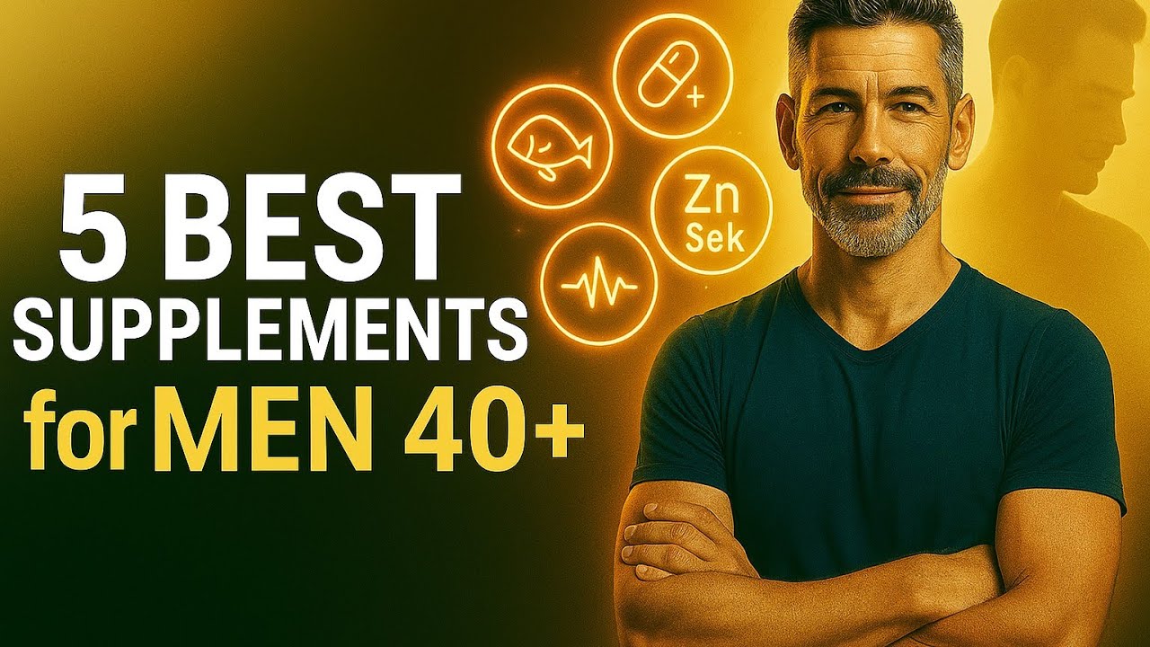 Best Supplements for Men Over 40
