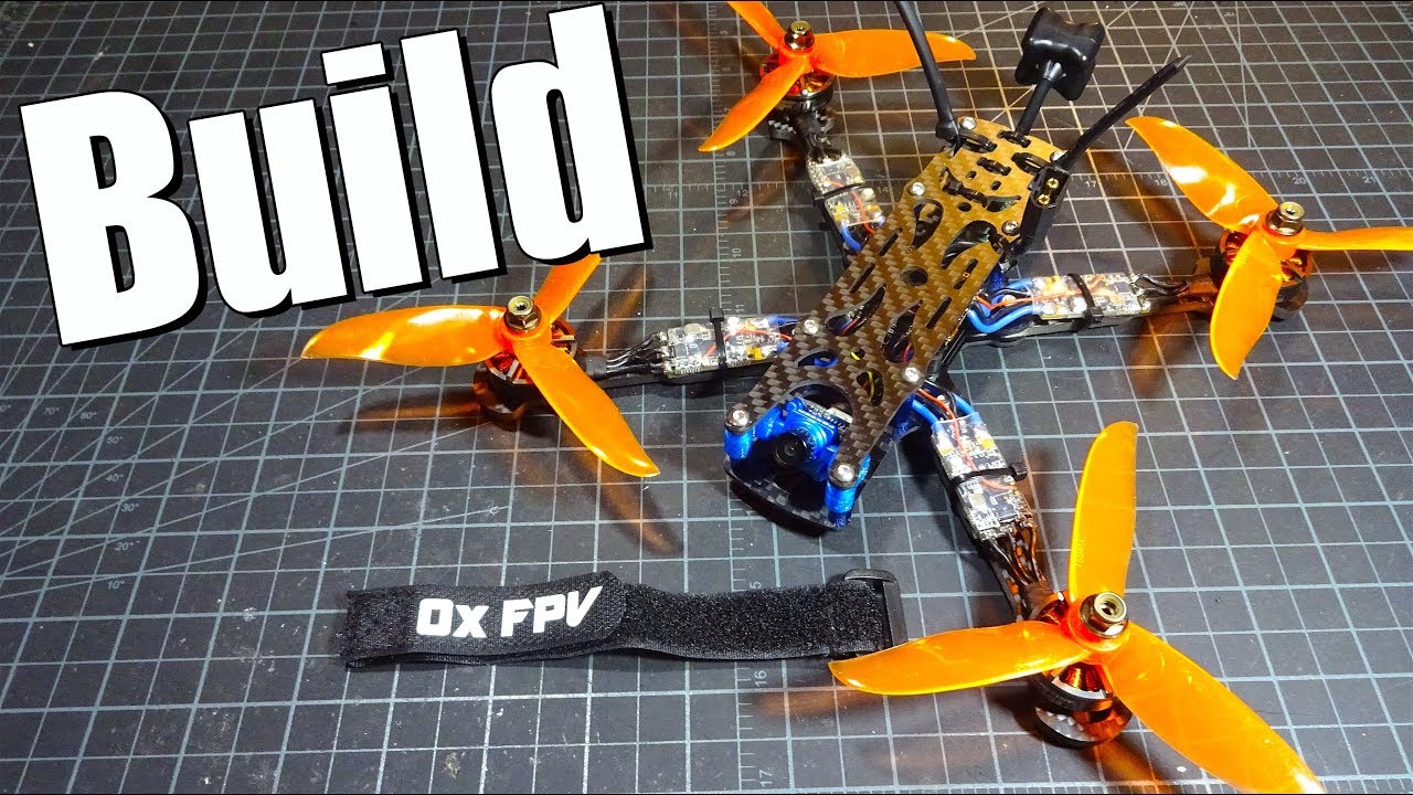 OX FPV Acrolite Build : F40II PRO, Betaflight F4, Betaflight 35A 32bit ESCs, Foxeer Micro